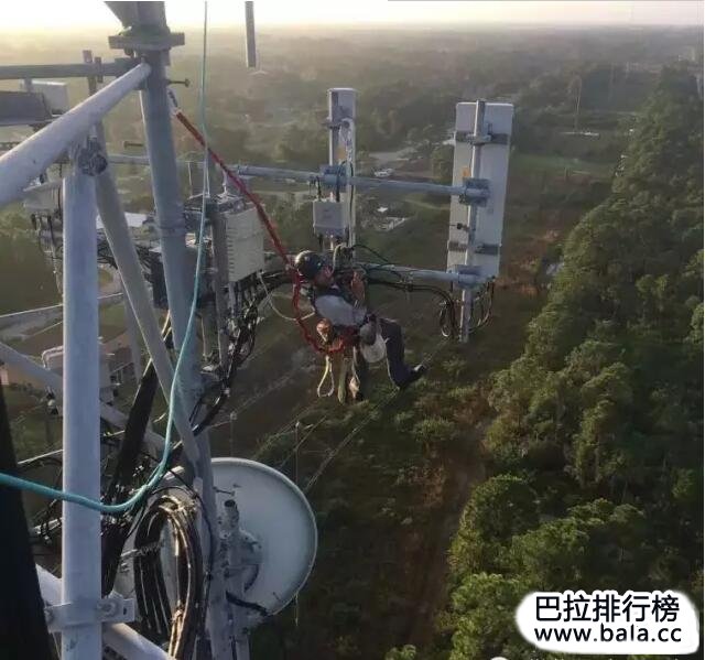 十大最危险职业排行榜，第二名是通信塔工！ 第39张