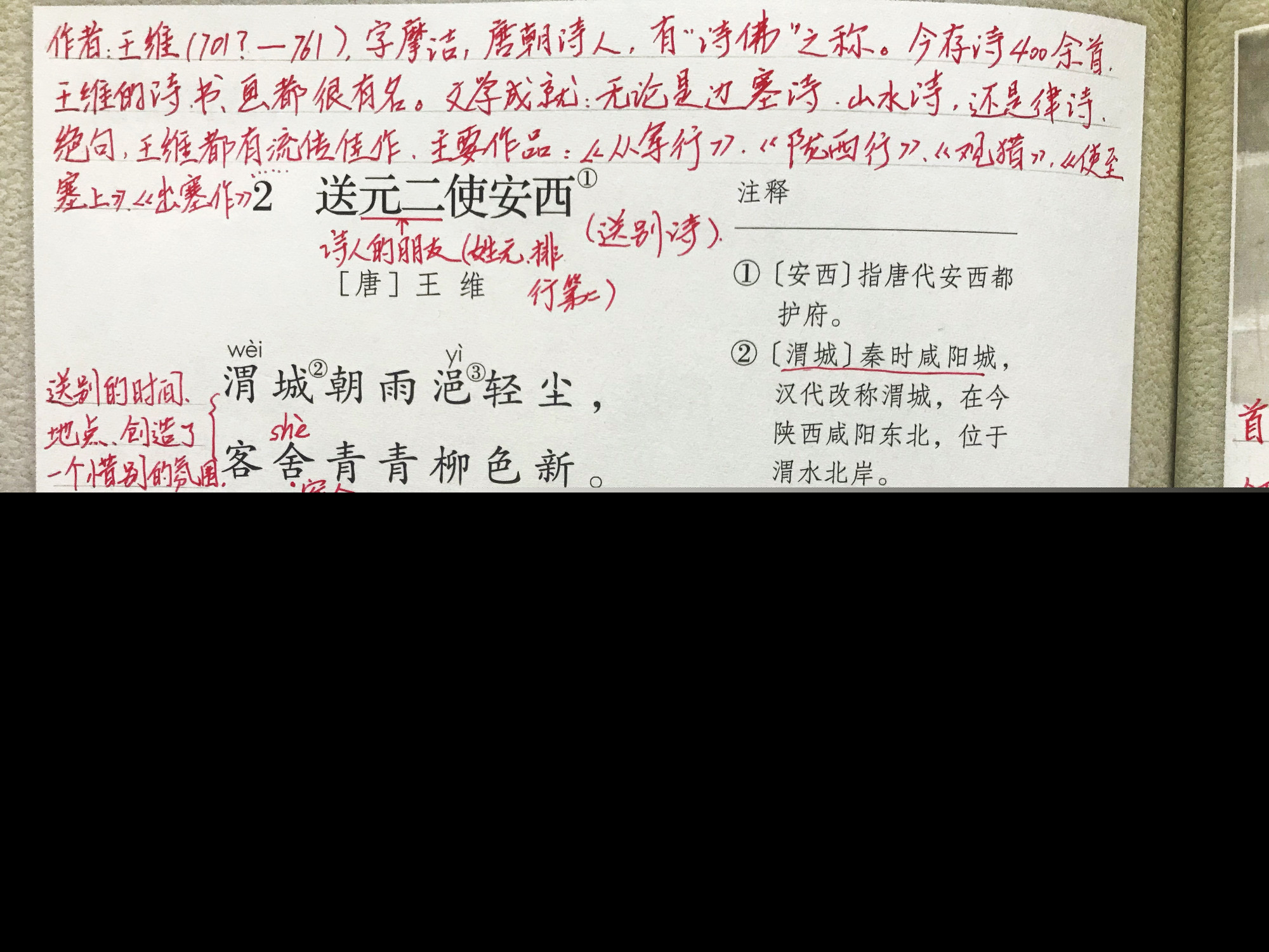诗经采薇节选拼音版注释（采薇全文内容及翻译诗意） 第13张
