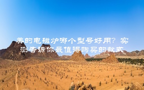 美的电磁炉哪个型号好用？实测告诉你最值得购买的款式 第1张