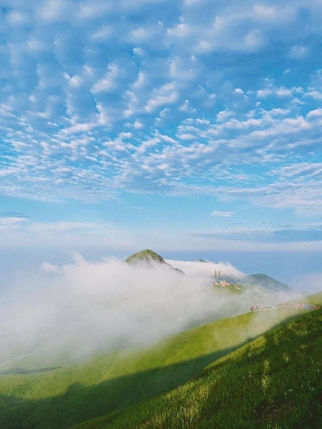 江西最让人向往的景区不是庐山，而是武功山：中国最美的山峰之一 第9张