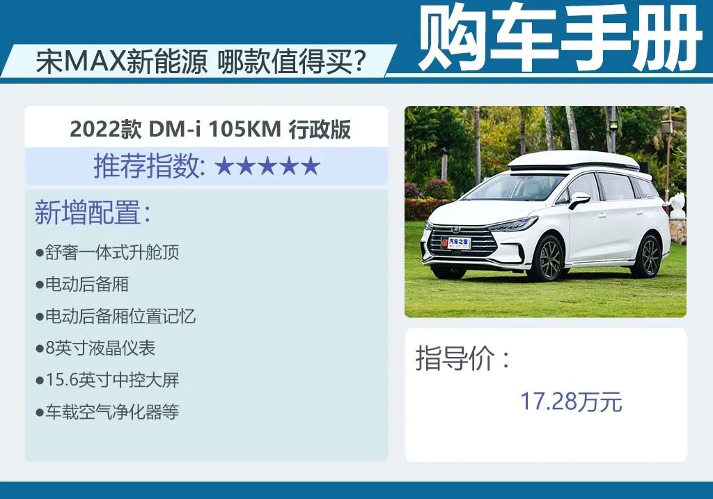 宋MAX DM-i：52升油箱能跑1千多公里，顶配不到18万，奶爸们有福了 第35张