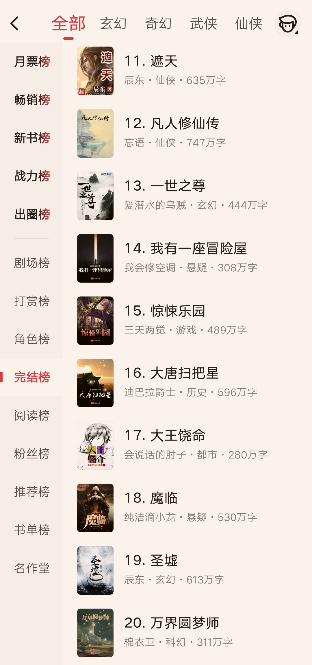 30本热门完结小说一网打尽，你还怕书荒的时候没书可看吗？ 第3张