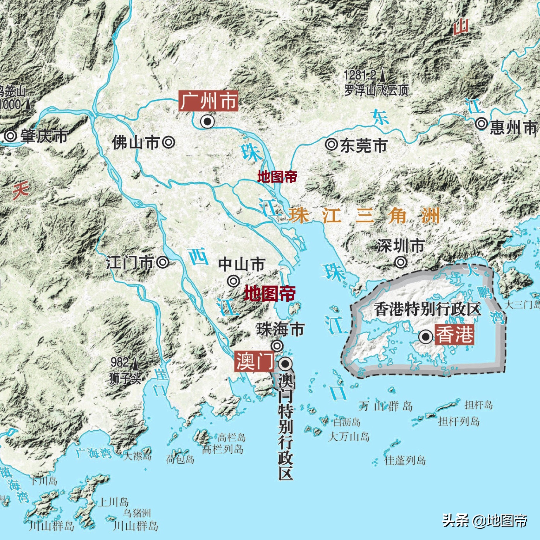 广东有几个地级市？珠三角有几个 第11张