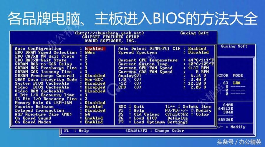 富士通电脑怎么进bios（电脑开机进入BIOS步骤） 第1张