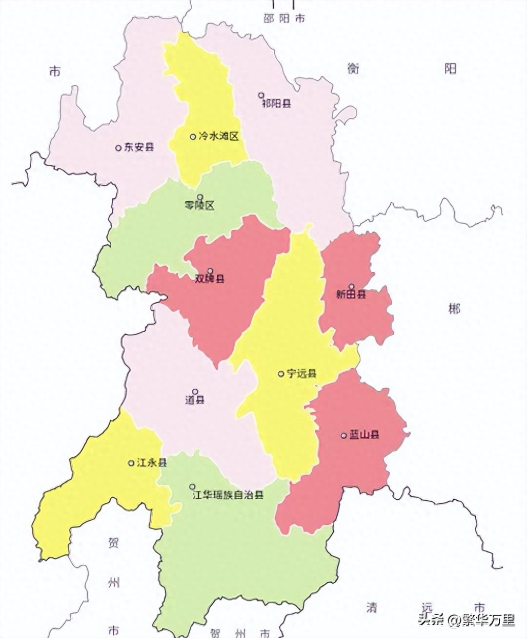 永州市属于哪个省（永州市的区划调整） 第5张