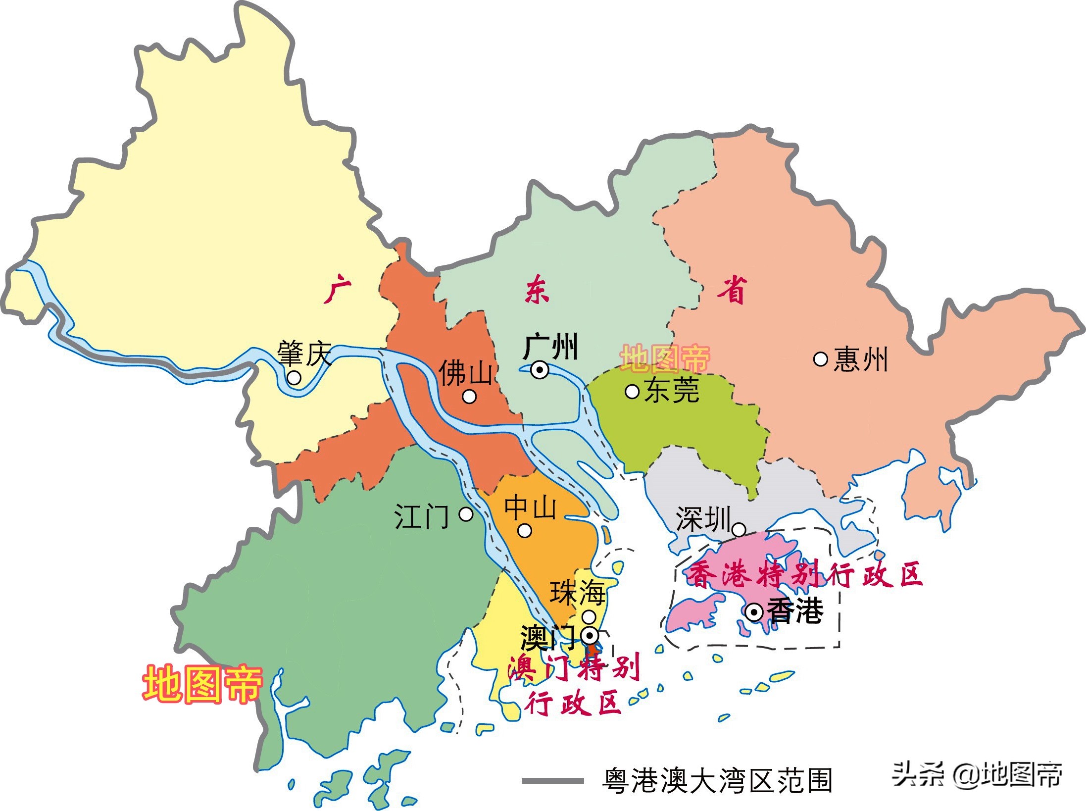 广东有几个地级市？珠三角有几个 第15张