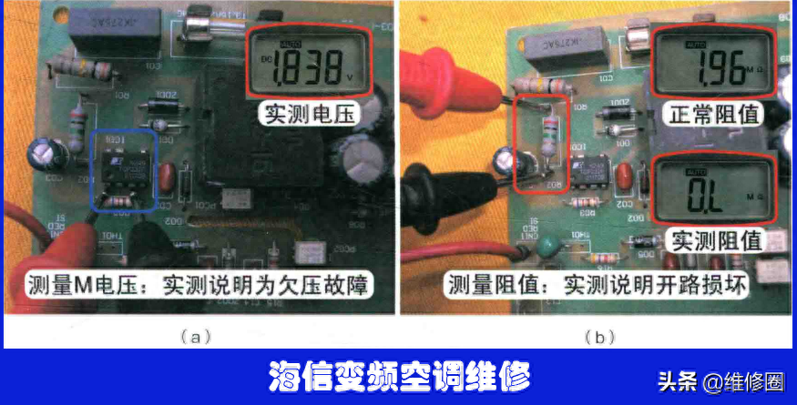 海信变频空调外机不启动风机也不转怎么办（海信空调室外风机不运行的维修方法） 第9张